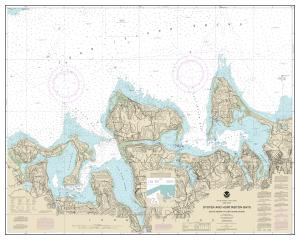 thumbnail for chart South Shore of Long Island Sound Oyster and Huntington Bays