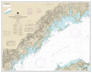 thumbnail for chart North Shore of Long Island Sound Greenwich Point to New Rochelle