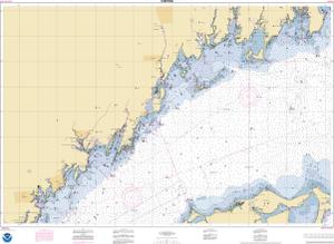 thumbnail for chart North Shore of LI Sound Greenwich Point to New Rochelle