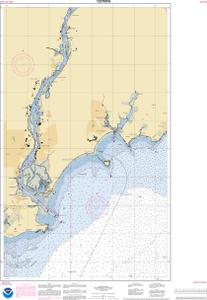 thumbnail for chart North Shore of LI Sound Housatonic RI and Milford Harbor