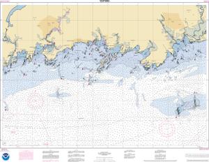 thumbnail for chart North Shore of LI Sound Guilford Harbor to Farm RI