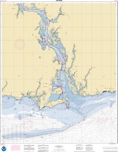Connecticut River Long lsland Sound to Deep River thumbnail for chart Connecticut River Long lsland Sound to Deep River