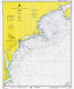 thumbnail for chart MA,1975,Cape Sable to Cape Hatteras