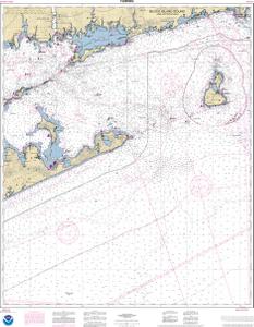 thumbnail for chart Block Island Sound and Approaches