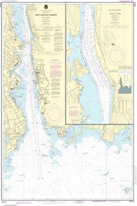 thumbnail for chart New London Harbor and vicinity;Bailey Point to Smith Cove