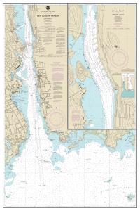 thumbnail for chart New London Harbor and vicinity;Bailey Point to Smith Cove,