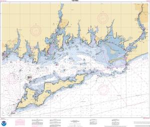 thumbnail for chart Fishers Island Sound