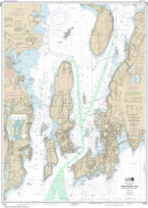 thumbnail for chart RI,2017,Narragansett Bay, Inc newport Harbor