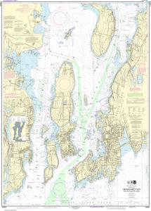 Narragansett Bay, Including Newport Harbor thumbnail for chart Narragansett Bay, Including Newport Harbor