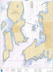 thumbnail for chart Newport Harbor