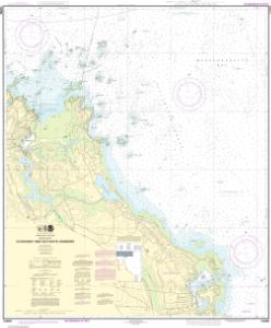 thumbnail for chart Cohasset and Scituate Harbors