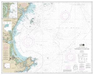 thumbnail for chart Portsmouth to Cape Ann; Hampton Harbor