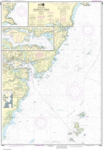 thumbnail for chart Portsmouth Harbor Cape Neddick Harbor to Isles of Shoals; Portsmouth Harbor
