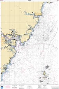 thumbnail for chart Portsmouth Harbor Cape Neddick Harbor to Isles of Shoals