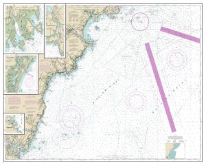 thumbnail for chart Cape Elizabeth to Portsmouth; Cape Porpoise Harbor; Wells Harbor; Kennebunk River; Perkins Cove