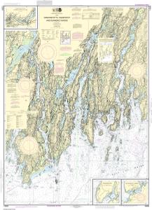 thumbnail for chart Damariscotta, Sheepscot and Kennebec Rivers;South Bristol Harbor;Christmas Cove