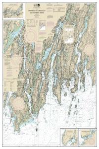 thumbnail for chart Damariscotta, Sheepscot and Kennebec Rivers;South Bristol Harbor;Christmas Cove