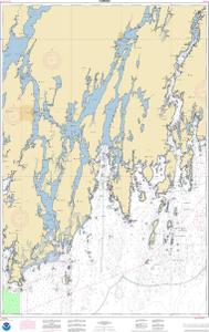 thumbnail for chart Damariscotta, Sheepscot and Kennebec Rivers