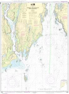 thumbnail for chart Kennebec and Sheepscot River Entrances