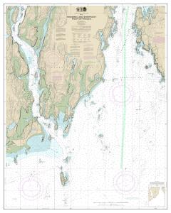 thumbnail for chart Kennebec and Sheepscot River Entrances,