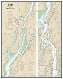 thumbnail for chart Kennebec River Bath to Courthouse Point,