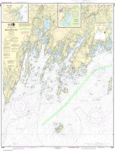 thumbnail for chart Muscongus Bay;New Harbor;Thomaston