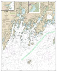 thumbnail for chart Muscongus Bay;New Harbor;Thomaston