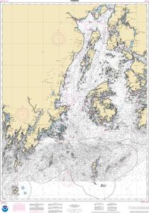 thumbnail for chart Penobscot Bay and Approaches