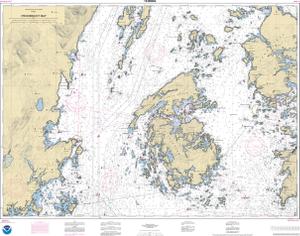 thumbnail for chart Penobscot Bay;Carvers Harbor and Approaches