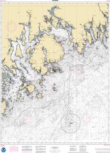 Frenchman and Blue Hill Bays and Approaches thumbnail for chart Frenchman and Blue Hill Bays and Approaches