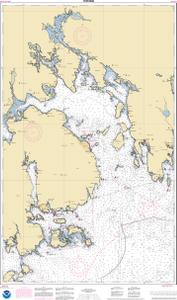 Frenchman Bay and Mount Desert lsland thumbnail for chart Frenchman Bay and Mount Desert lsland