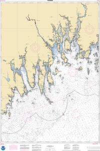 thumbnail for chart Tibbett Narrows to Schoodic Island