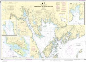 thumbnail for chart Passamaquoddy Bay and St. Croix River; Beaver Harbor; Saint Andrews; Todds Point