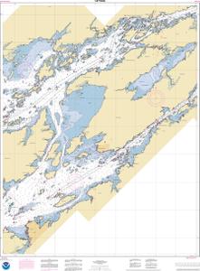 thumbnail for chart Gananoque, Ont., to St. Lawrence Park. N.Y.