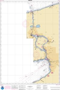 thumbnail for chart Approaches to Niagara River and Welland Canal