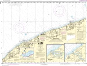 thumbnail for chart Ashtabula to Chagrin River;Mentor Harbor;Chagrin River