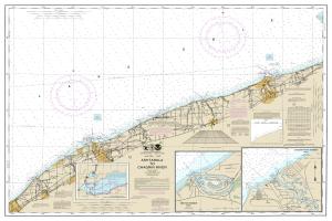 thumbnail for chart Ashtabula to Chagrin River;Mentor Harbor;Chagrin River