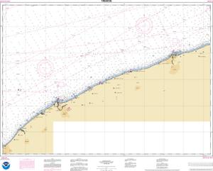 thumbnail for chart Ashtabula to Chagrin River;Mentor Harbor;Chagrin River