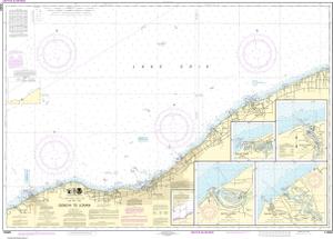 thumbnail for chart Geneva to Lorain; Beaver Creek; Rocky River; Mentor Harbor; Chagrin River