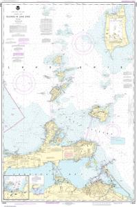 thumbnail for chart Islands in Lake Erie;Put-In-Bay