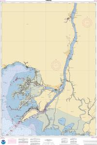 thumbnail for chart St. Clair River;Head of St. Clair River