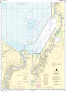 Saginaw River thumbnail for chart Saginaw River