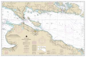 thumbnail for chart Straits of Mackinac