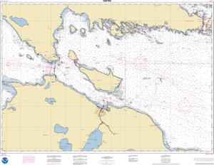 thumbnail for chart Detour Passage to Waugoshance Pt.;Hammond Bay Harbor;Mackinac Island;Cheboygan;Mackinaw City;St. lgnace