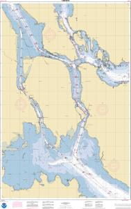thumbnail for chart St. Marys River - Munuscong Lake to Lake Nicolet