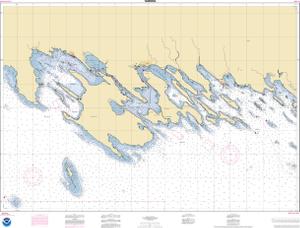 thumbnail for chart Les Cheneaux Islands