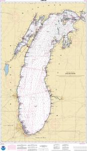 Lake Michigan (Mercator Projection) thumbnail for chart Lake Michigan (Mercator Projection)