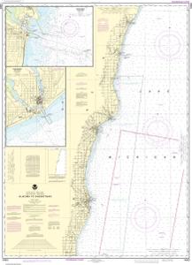 Algoma to Sheboygan;Kewaunee;Two Rivers thumbnail for chart Algoma to Sheboygan;Kewaunee;Two Rivers