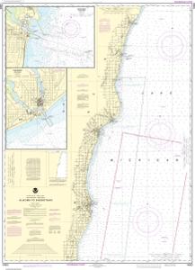 thumbnail for chart Algoma to Sheboygan;Kewaunee;Two Rivers