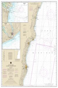 thumbnail for chart Algoma to Sheboygan;Kewaunee;Two Rivers